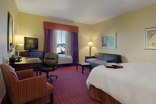 Hampton Inn room